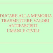 Educare alla memoria