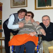 Odette Righi Boi con Luigi Lepri